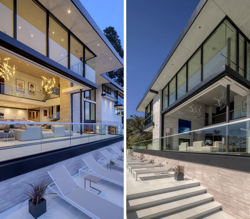 St Ives Drive House overlooking Sunset Strip in Los Angeles