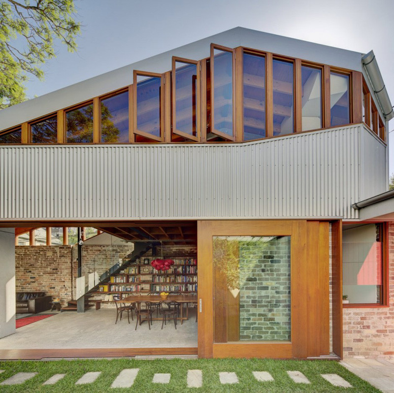 9 Examples Where Corrugated Steel Has Been Used As Siding