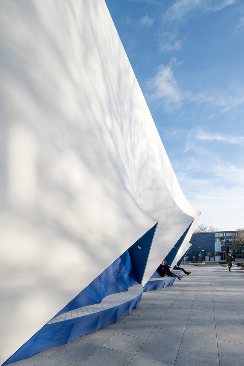 3D printed facade for EU building, designed by DUS Architects