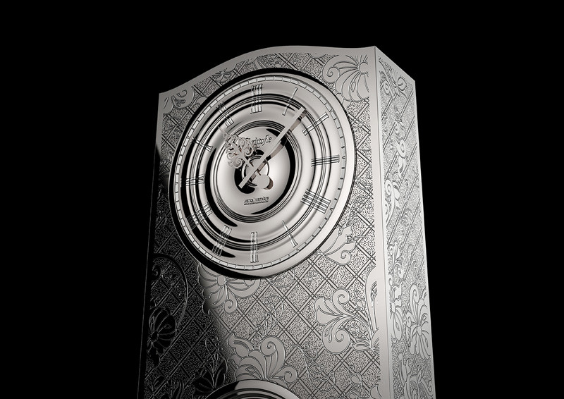 Christofle Grandfather Clock by Marcel Wanders