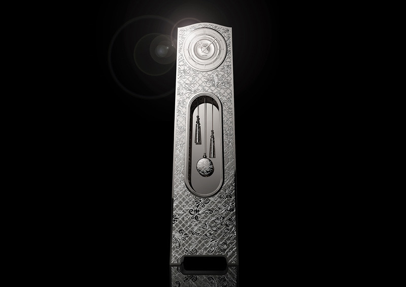 Christofle Grandfather Clock by Marcel Wanders