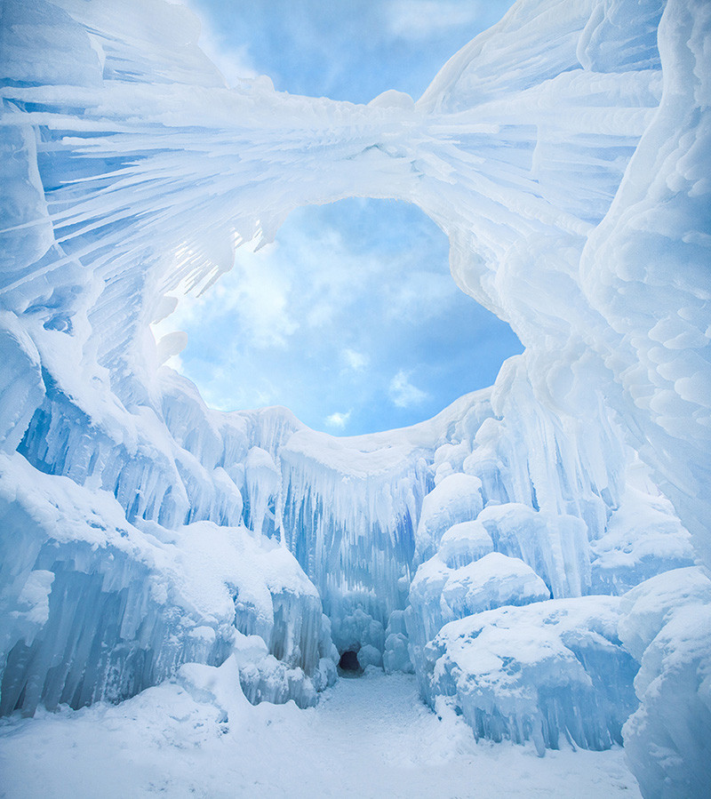 This Company Creates Magical Ice Castles In North America