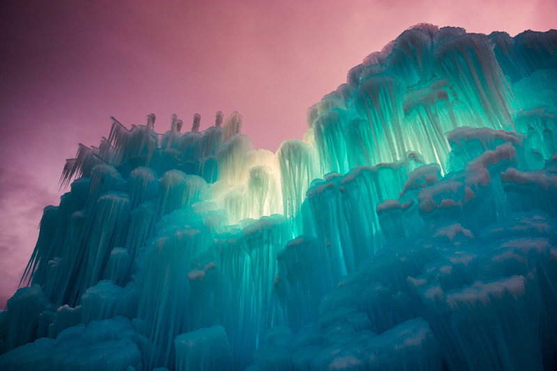 This Company Creates Magical Ice Castles In North America