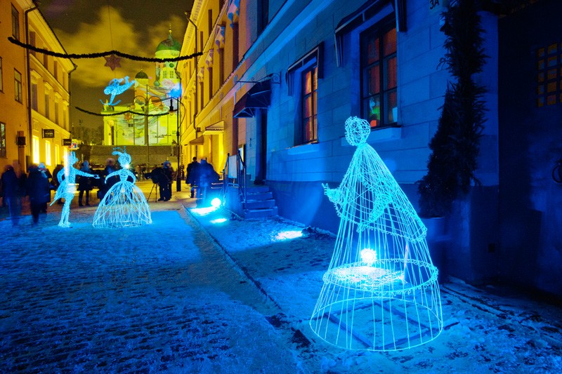 12 photos of the LUX Light Festival in Helsinki