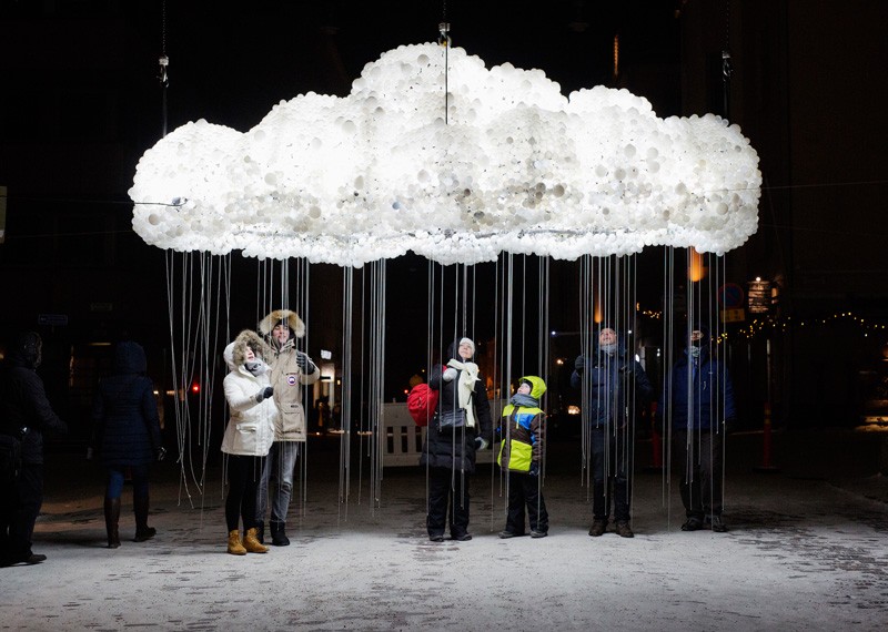 12 photos of the LUX Light Festival in Helsinki