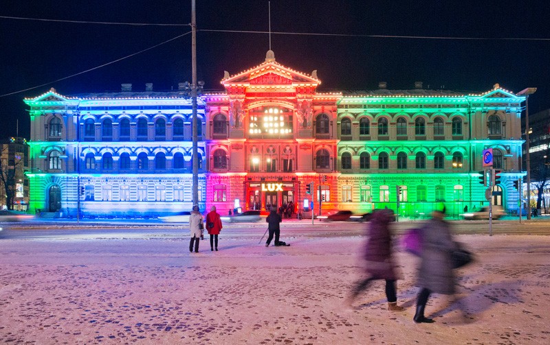 12 photos of the LUX Light Festival in Helsinki