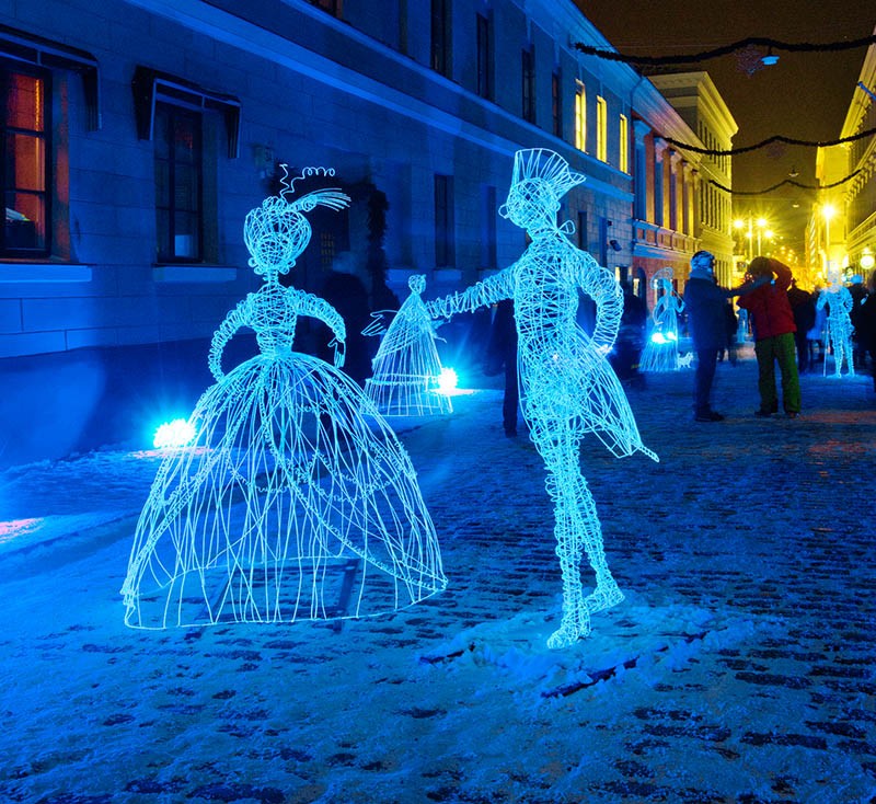 12 photos of the LUX Light Festival in Helsinki