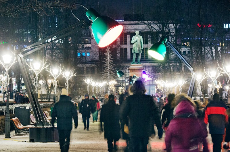 12 photos of the LUX Light Festival in Helsinki