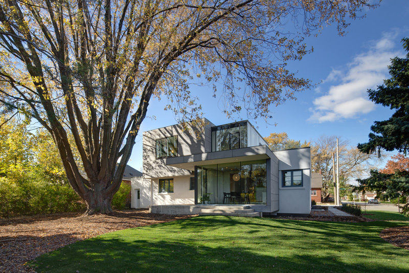 This 1930s Streamline Moderne House Got A Contemporary Renovation And Addition