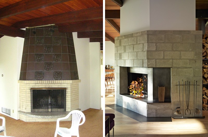 Before & After - Paradise Lane Renovation by Billinkoff Architecture