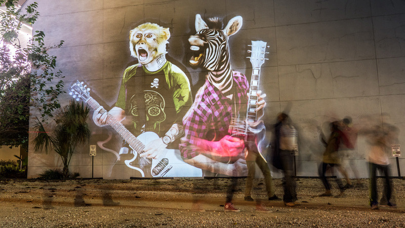 Street Artist Julien Nonnon's 'Safari Urbain' Takes Over Orlando