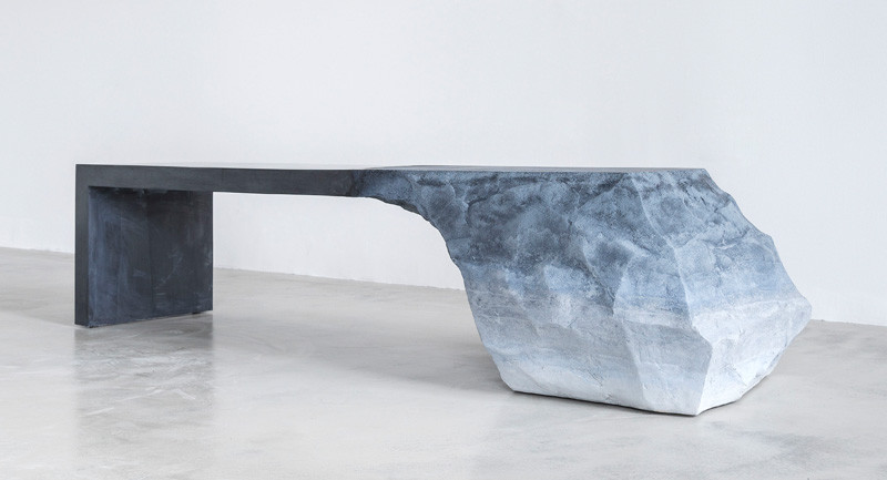 Sculptural Bench by Fernando Mastrangelo