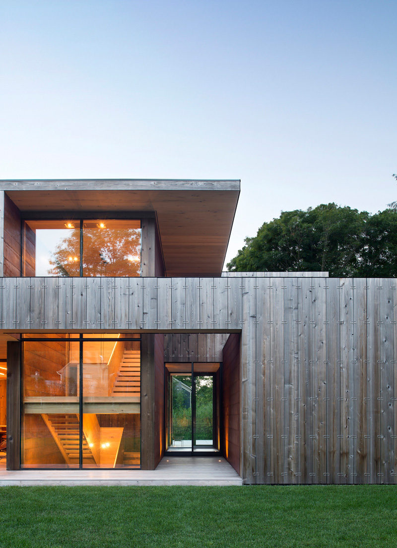 We explain why the wood siding on this house is held on by clips