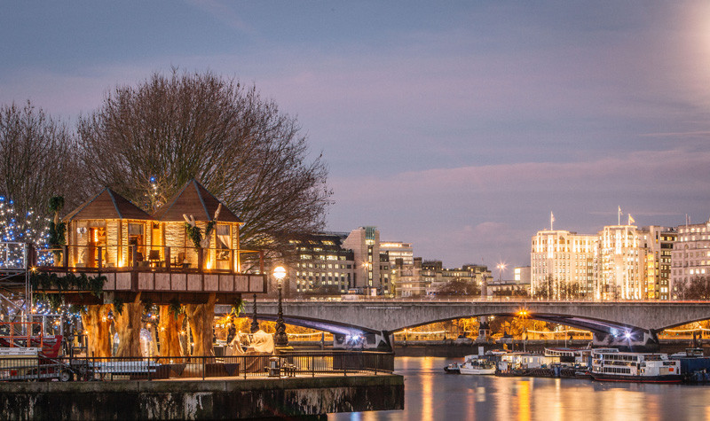 An African-Inspired Treehouse Has Sprouted Up In London