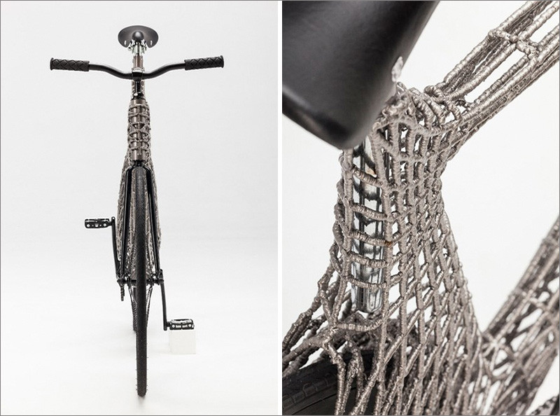 A Team Of Students Have Designed & Created A 3D Printed Metal Bike