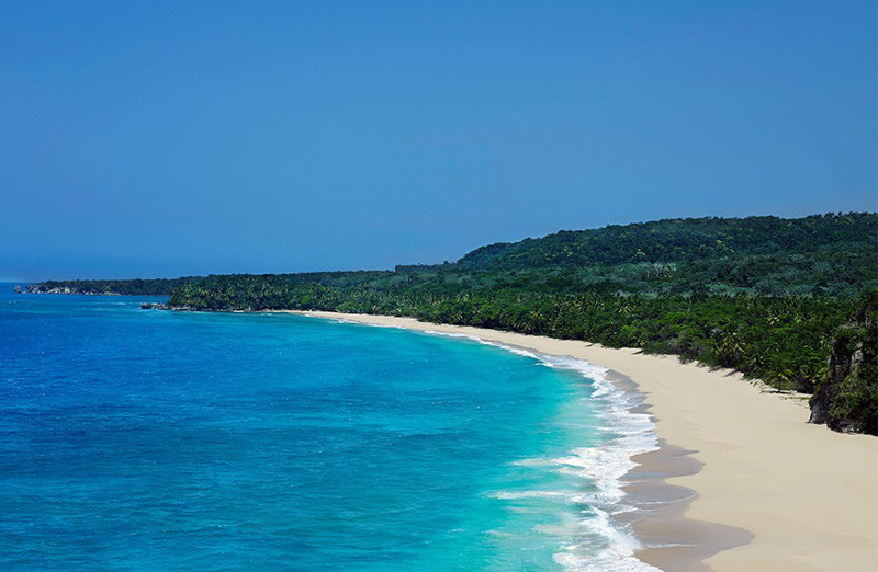 The Amanera Resort is located within the Caribbean jungle overlooking the ocean in picturesque Playa Grande, in the Dominican Republic.