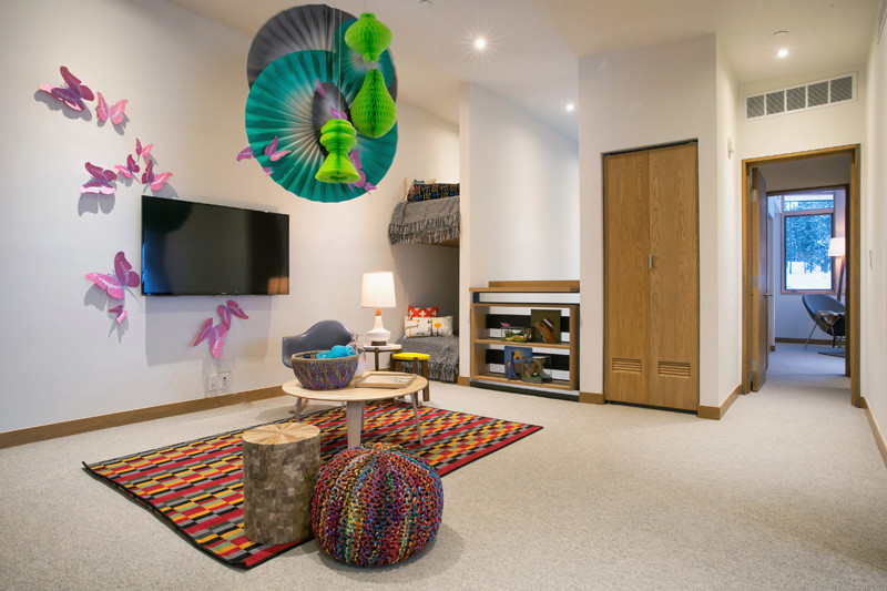 Design detail - These bunk beds are tucked out of the way in little alcoves