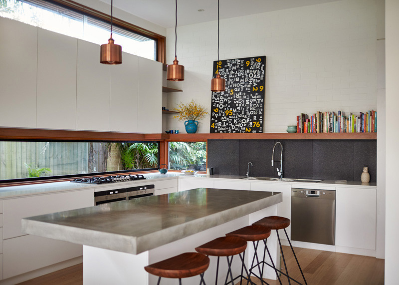 15 Examples Of Kitchens That Have Concrete Countertops