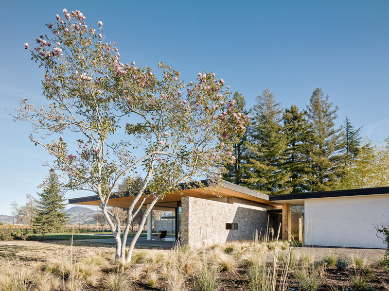 House Set On The Valley Floor by Jørgensen Design