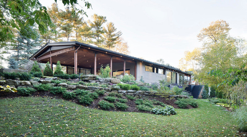 The Du Tour Residence in Laval, Canada, designed by Architecture Open Form and interior design firm FX Studio par Clairoux