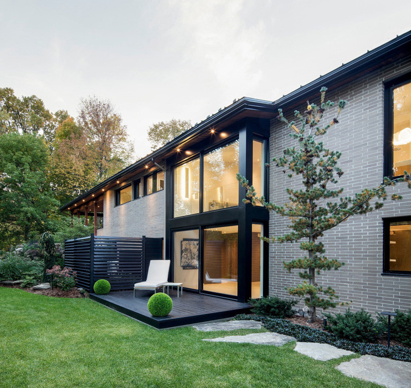 The Du Tour Residence in Laval, Canada, designed by Architecture Open Form and interior design firm FX Studio par Clairoux