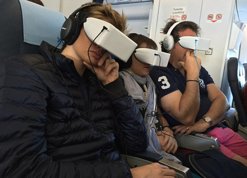 Will these headsets be the future of in-flight entertainment?