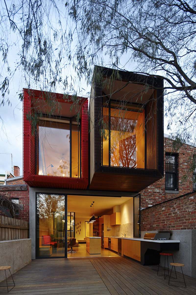 Design Detail - The Kitchen In This Home Flows From The Inside To The Outside