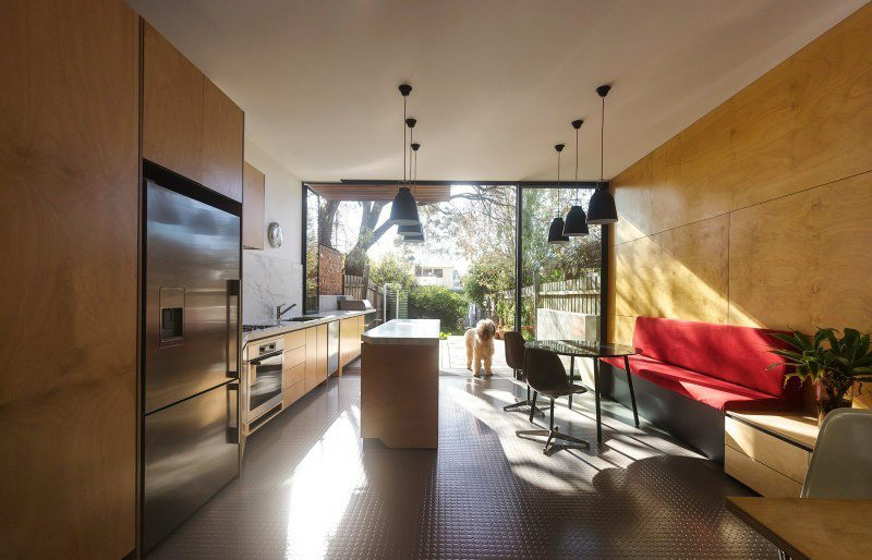 Design Detail - The Kitchen In This Home Flows From The Inside To The Outside
