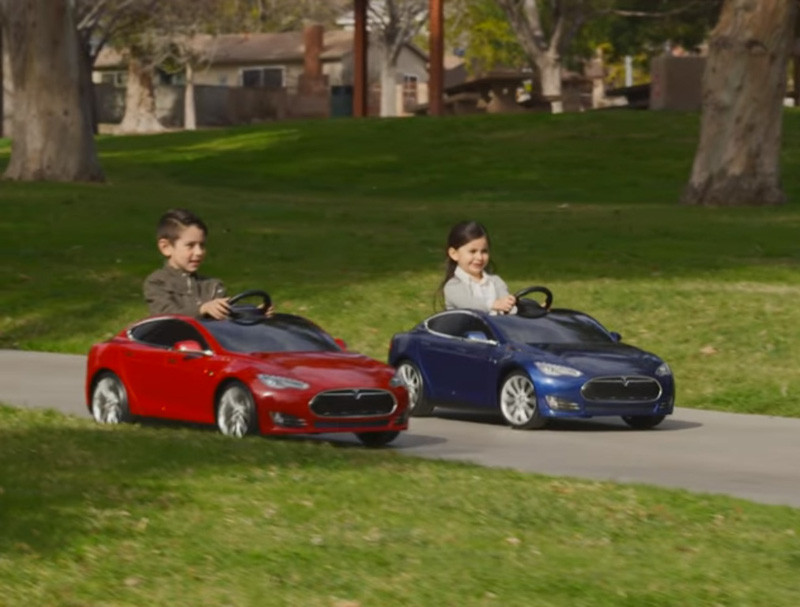 The Tesla Model S for Kids by Radio Flyer