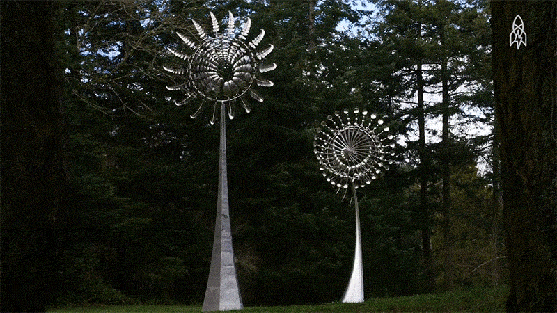 Learn about the man behind these mesmerizing sculptures