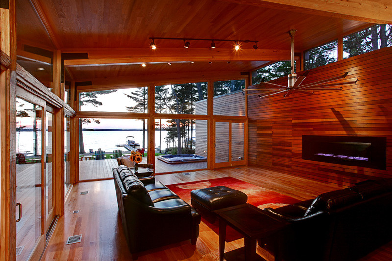 Higgins Lake House by Jeff Jordan Architects