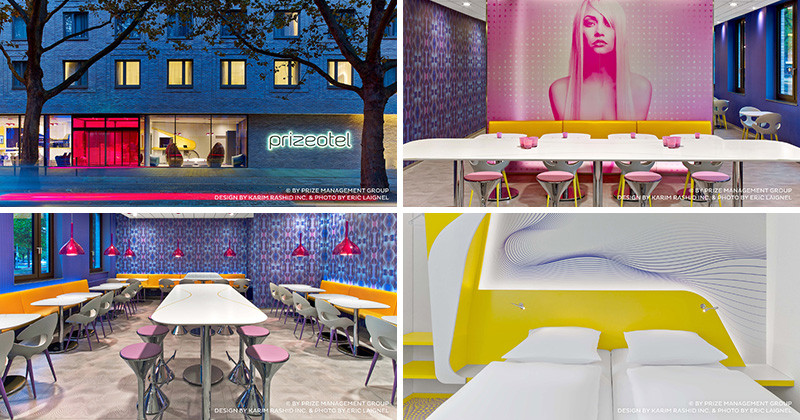 25 colourful photos of the prizeotel Hanover, designed by Karim Rashid