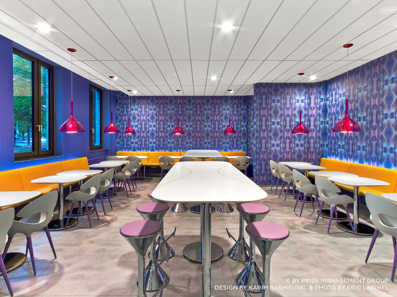 25 colourful photos of the prizeotel Hanover, designed by Karim Rashid