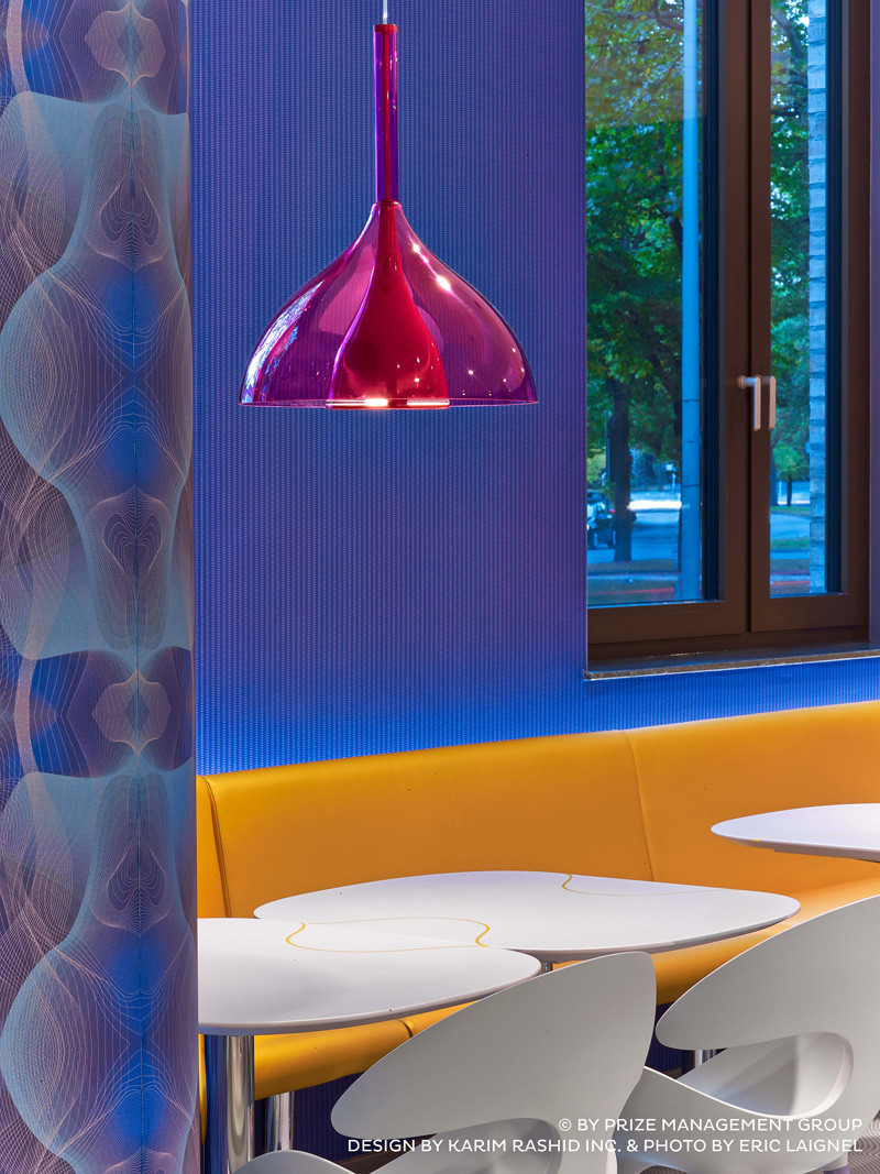 25 colourful photos of the prizeotel Hanover, designed by Karim Rashid