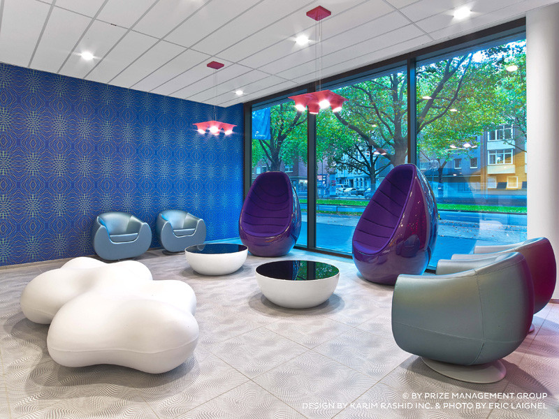 25 colourful photos of the prizeotel Hanover, designed by Karim Rashid