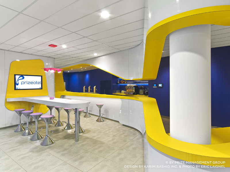 25 colourful photos of the prizeotel Hanover, designed by Karim Rashid