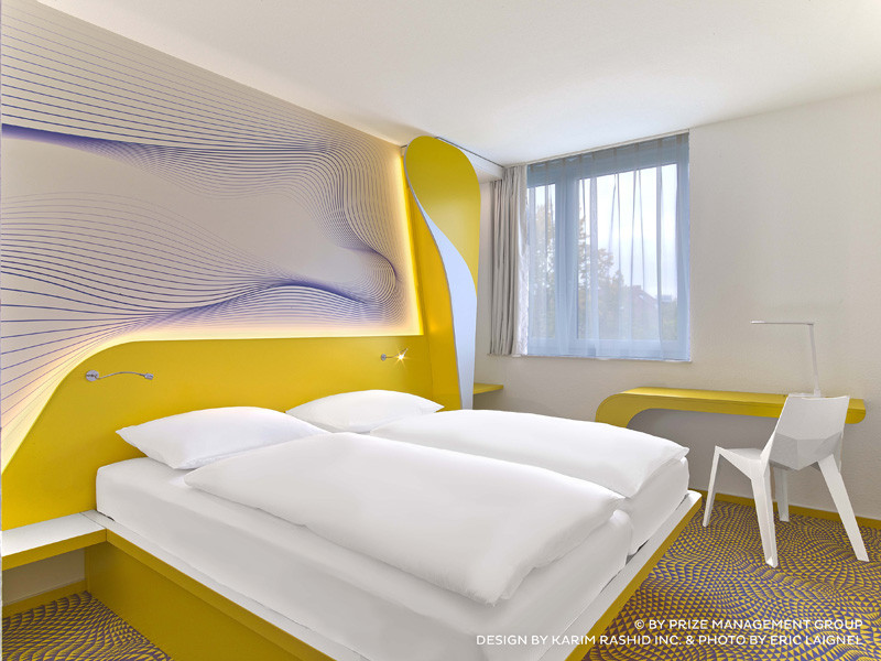 25 colourful photos of the prizeotel Hanover, designed by Karim Rashid