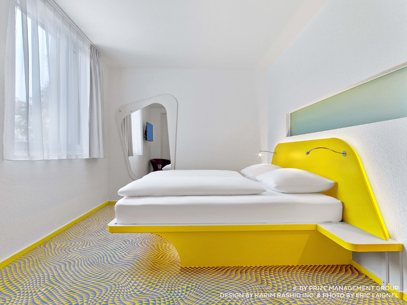 25 colourful photos of the prizeotel Hanover, designed by Karim Rashid