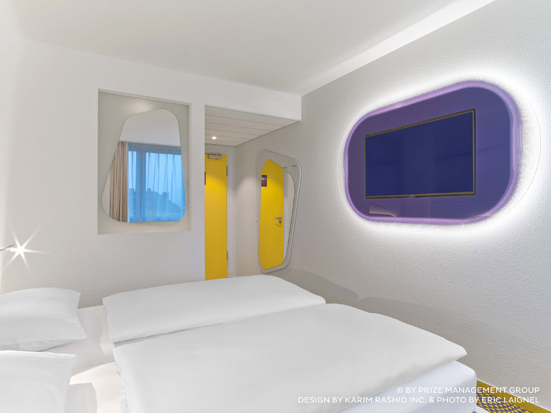 25 colourful photos of the prizeotel Hanover, designed by Karim Rashid