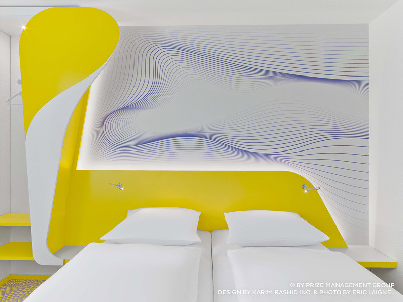 25 colourful photos of the prizeotel Hanover, designed by Karim Rashid