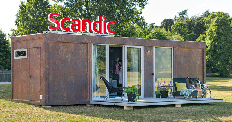 Scandic To Go, a mobile hotel room