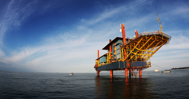 Oil rig hotel. You can stay in a converted oil rig in Malaysia and go diving