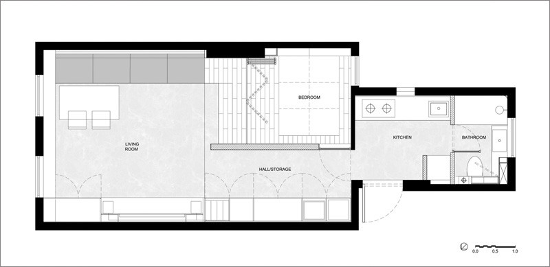 The Folded Apartment by MoreDesignOffice