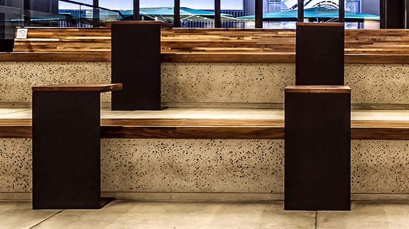 Starbucks just opened a new location with stadium style seating