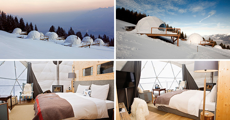 Have a look inside this pod hotel in the Swiss Alps