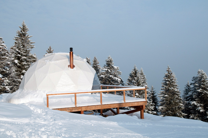 Have a look inside this pod hotel in the Swiss Alps