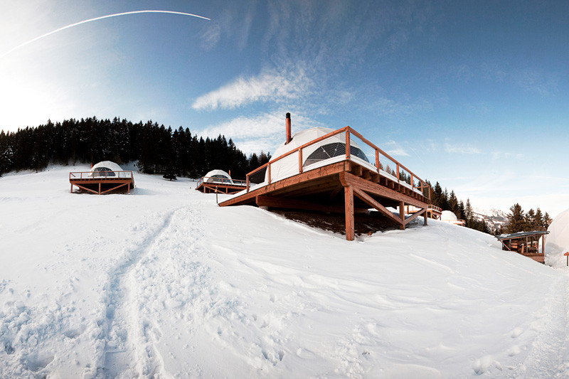 Have a look inside this pod hotel in the Swiss Alps