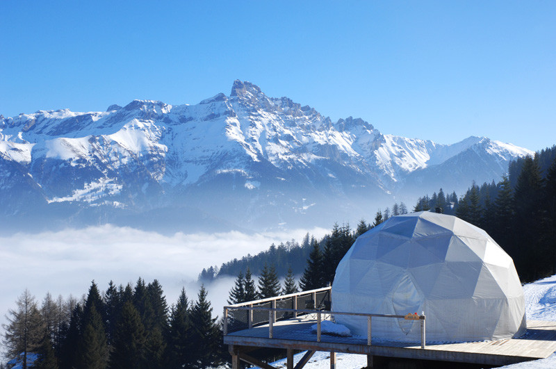 Have a look inside this pod hotel in the Swiss Alps