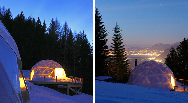 Have a look inside this pod hotel in the Swiss Alps