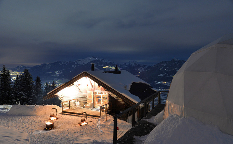 Have a look inside this pod hotel in the Swiss Alps